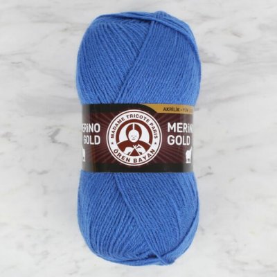 Pletací příze Madame Tricote Paris Merino Gold 100 g - 17 modrá – Hledejceny.cz