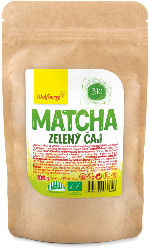 Wolfberry BIO Matcha čaj 100 g