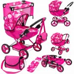 Bayer NON Cosy Doll Deep Stroller with Accessory Set 12749AB – Hledejceny.cz