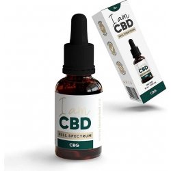 I am CBD Full Spectrum CBG konopný olej 10% 10 ml