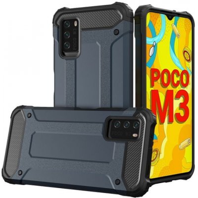 Pouzdro IZMAEL Hybrid Armor Xiaomi Redmi Note 10 5G/Poco M3 Pro modré