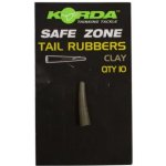 Korda Převleky Safe Zone Tail Rubbers Clay 10 ks – Zboží Mobilmania