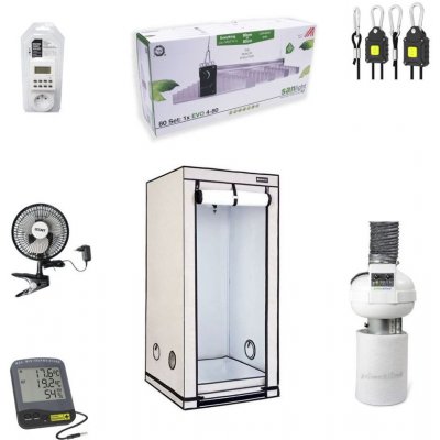 Urban kompletní grow box LED SANlight 80x80x180 cm – Zboží Dáma
