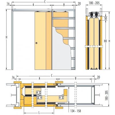Eclisse Teleskop 1000 + 1000 mm SDK – Hledejceny.cz