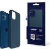 Pouzdro a kryt na mobilní telefon Apple Pouzdro 3mk Hardy Silicone MagCase Apple iPhone 12 modré