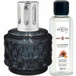 Maison Berger Paris Dárková sada katalytická lampa Variation šedá + náplň Samet z Orientu 250 ml – Zboží Dáma