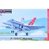 Sběratelský model Hornet F-18A/C 3x camo ex-ITALERIovozávody Prostějov 1:72