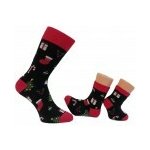 Kojenecké a dětské vánoční ponožky VÁNOCE Černá – Zboží Dáma