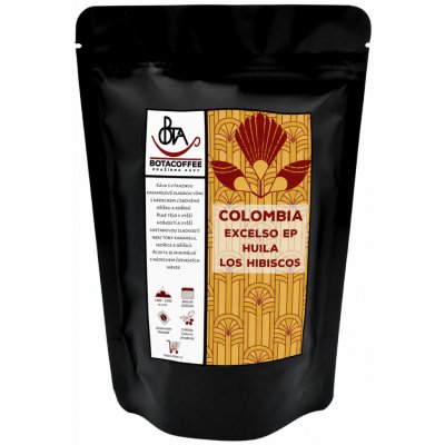 BotaCoffee Colombia Excelso EP Huila Los Hibiscos zrnková 250 g – Hledejceny.cz