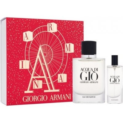 Armani Acqua di Gio Man Eau de Parfum EDP 75 ml a miniaturka pánská EDP 15 ml
