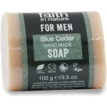 Faith For Men tuhé mýdlo Modrý cedr 100 g – Zbozi.Blesk.cz