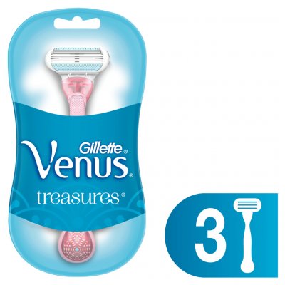 Gillette Venus Treasures Collection 3 ks – Zboží Mobilmania