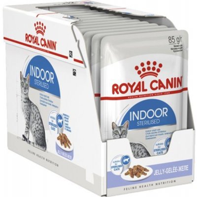 Royal Canin Indoor Sterilised v želé 2 x 185 g – Zboží Mobilmania