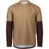 Cyklistický dres POC M's Essential MTB LS Jersey Jasper Brown