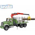 Bruder 2824 Auto MACK Granit přepravník dřeva – Zboží Mobilmania