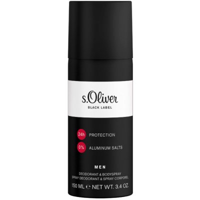 s.Oliver Black Label deospray 150 ml