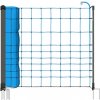 Modrá vodivá síť STANDARD pro elektrický ohradník proti vlkům, výška 120 cm, 50 m, dvojitý hrot