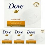 Dove Nourishing s arganovým olejem toaletní mýdlo 4 x 90 g – Zbozi.Blesk.cz
