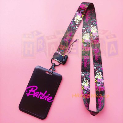 Šňůrka na krk 23421 s cedulkou Barbie – Hledejceny.cz