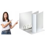 Esselte kroužkový pořadač 4 kroužky A4 8,6 cm bílý – Zboží Živě