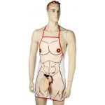 Žertovná zástěra pro muže s plyšovým penisem - 68 x 44 cm – Zboží Mobilmania