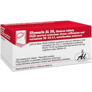 SILYMARIN AL POR 50MG TBL OBD 100