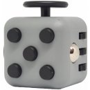 Fidget Cube antistresová kostka černý červený