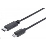 Manhattan 353311 USB 2.0 Micro B - USB 3.1 C (M/M), černý – Hledejceny.cz