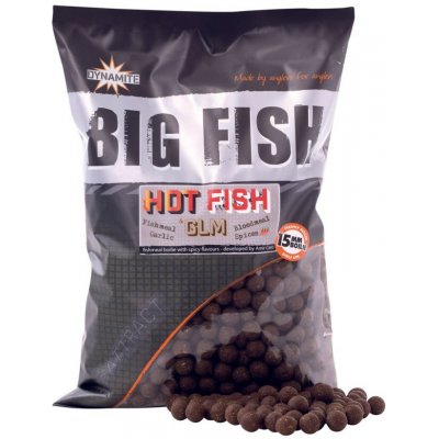 Dynamite Baits Boilies Big Fish Hot Fish&GLM 1,8 kg 20 mm – Zboží Mobilmania