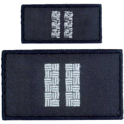 Nášivka: Hodnost AČR Nadrotmistr modrá tmavě velká – Hledejceny.cz