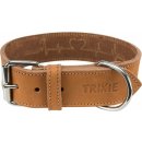 Trixie Rustic kožený obojek Heartbeat