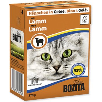 Bozita Cat kousky jelly s s jehněčím masem 370 g