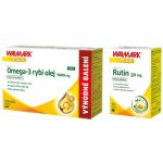 Walmark Omega-3 FORTE 1000 mg 120+60 tablet + Walmark Rutin 50 mg 90 tablet – Hledejceny.cz