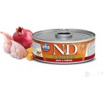N&D Cat Pumpkin Adult Quail & Pumpkin 70 g – Zboží Mobilmania