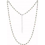 SILVEGO Stříbrný s pravým achátem arika INS1013NAG – Hledejceny.cz