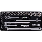 HONITON Sada hlavic šestihranných 1/2" 27 dílů – Zboží Mobilmania