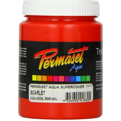Permaset silně krycí červená scarlet 300 ml – Zboží Dáma