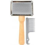 Trixie Kartáč dřevěný s drátky finišák kočka 13 - 6 cm – Zboží Dáma