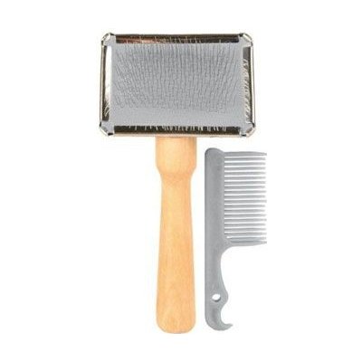 Trixie Kartáč dřevěný s drátky finišák kočka 13 - 6 cm – Zboží Dáma