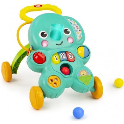 Bright Starts Stroll 'N Roll Chodítko 2 v 1 na hraní míčků slon světly – Hledejceny.cz