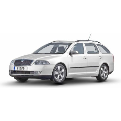 RIDER, Ochranné boční lišty na dveře, Škoda Octavia II, 2004 - 2013