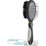 Trixie Plastový kartáč oboustranný s kovovými drátky 5 x 19 cm – Zboží Dáma