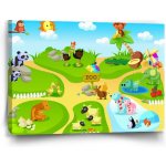 Sablio Obraz Dětský motiv 3 - 90x60 cm – Hledejceny.cz