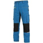Canis CXS Stretch Kalhoty do pasu zkrácené na výšku 170-176cm pánské středně modrá-černá – Zboží Mobilmania