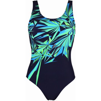 Labiana plavky jednodílné s vycpávkami S1297 tmavě modrá – Zbozi.Blesk.cz