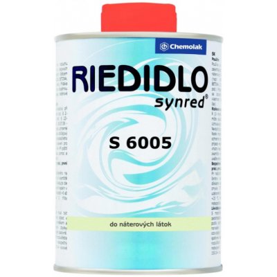 Chemolak Syntetické ředidlo S 6005 SYNRED 4,5 l – HobbyKompas.cz