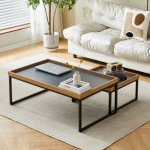 Autronic CT-611 OAK šedá / divoký dub / černý kov – Zbozi.Blesk.cz