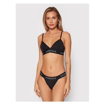 Versace bralette Donna AUD04067 černá – Hledejceny.cz