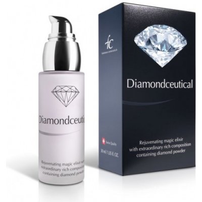 HerbPharma Diamondceutical omlazující elixír s diamantovým práškem pro zářivou pleť 30 ml