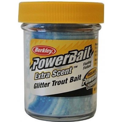 Berkley Pstruhové těsto SELECT GLITTER TROUTBAIT 50 g BLUE NEON/WHITE – Zbozi.Blesk.cz